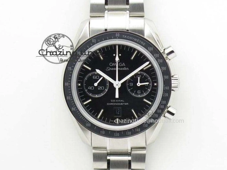 0112 Speedmaster “Dark Side of The Moon” Real Ceramic OMF 1:1 Best Edition Black Black on Nylon Strap A WeatherProof 7976